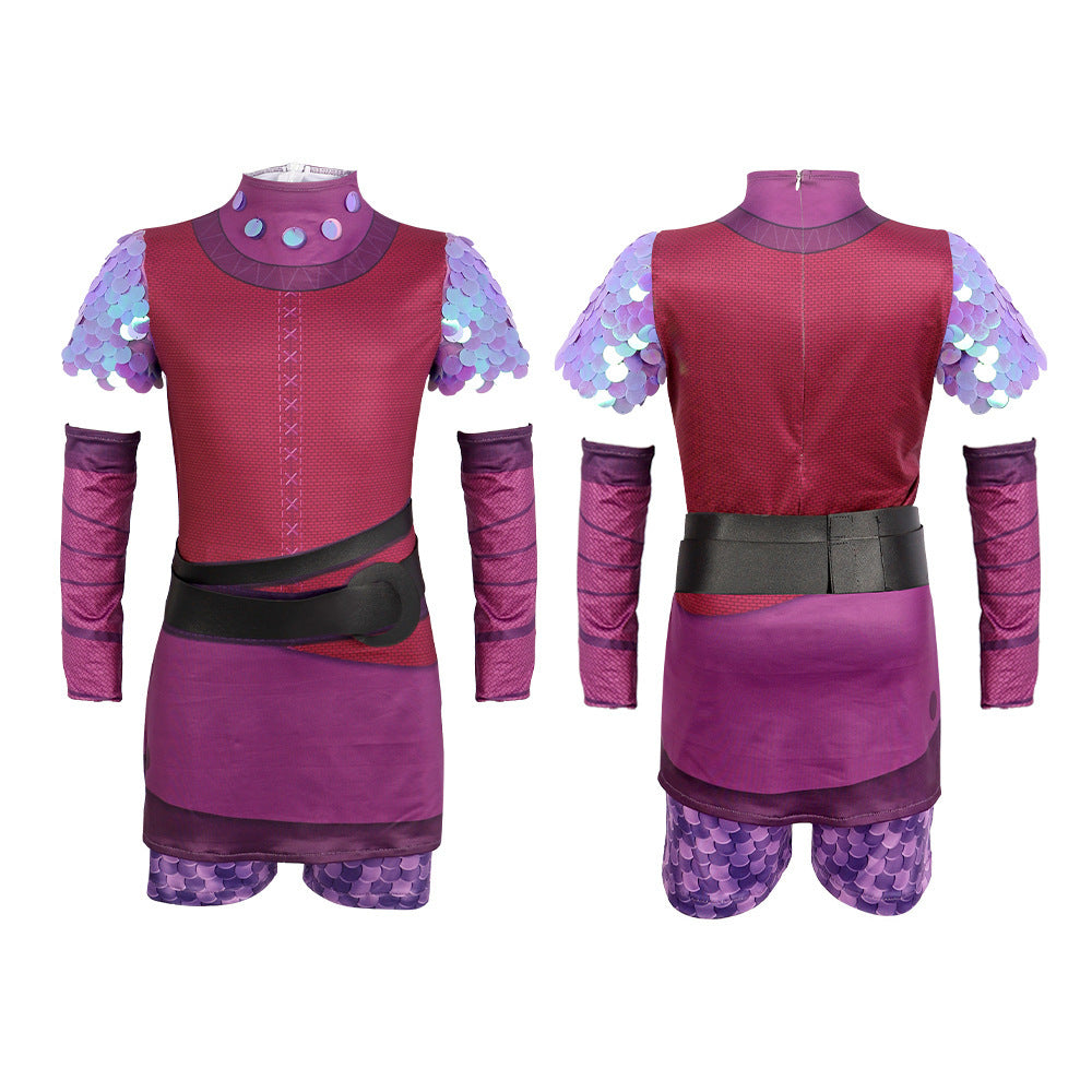 Monster Nimona Outfits Cosplay Costume for Kids