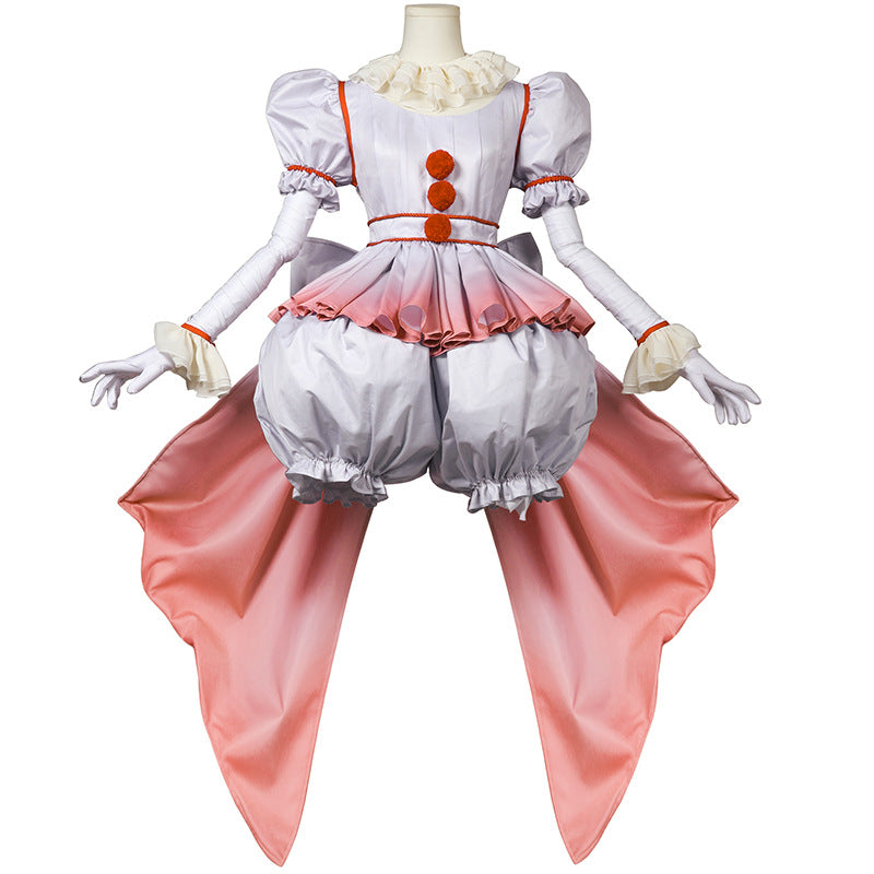 It: Chapter One Pennywise Outfits Halloween Carnival Suit Cosplay Costume