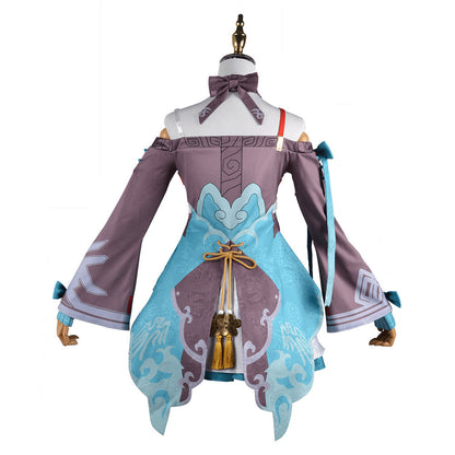 Honkai: Star Rail Qingque Cosplay Costume Halloween Carnival Party Disguise Suit