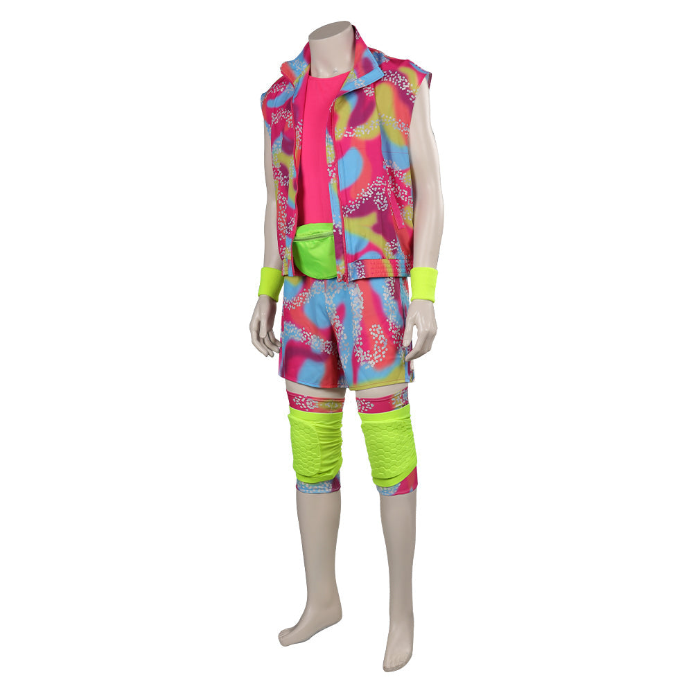 2023 Movie Ken Beachwear Outfits Rollerblade Outfits Cosplay Costume