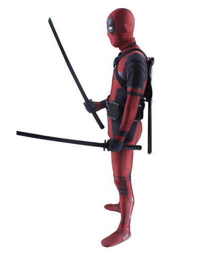 2020 Deadpool Jumpsuit Cosplay Costume Bodysuits Suit for Adults