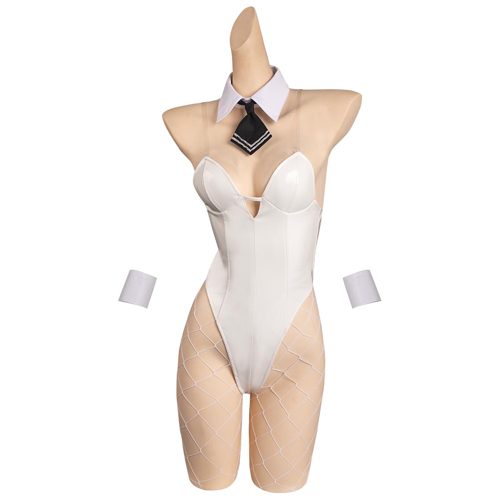 NIKKE The Goddess Of Victory White Bunny Girl Outfits Halloween Carnival Suit Cosplay Costume