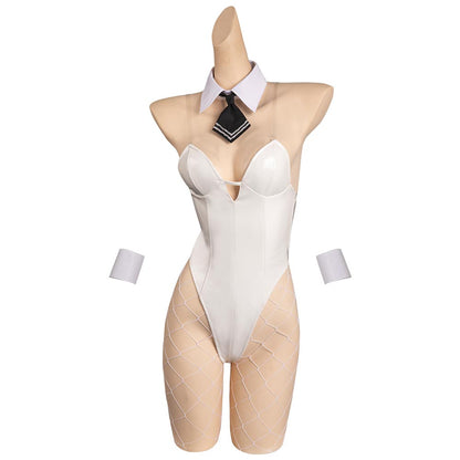 NIKKE The Goddess Of Victory White Bunny Girl Outfits Halloween Carnival Suit Cosplay Costume