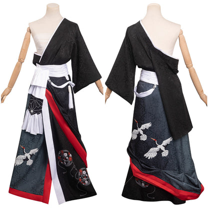 Final Fantasy Kimono Cosplay Costume Outfits Halloween Carnival Party Suit kimono