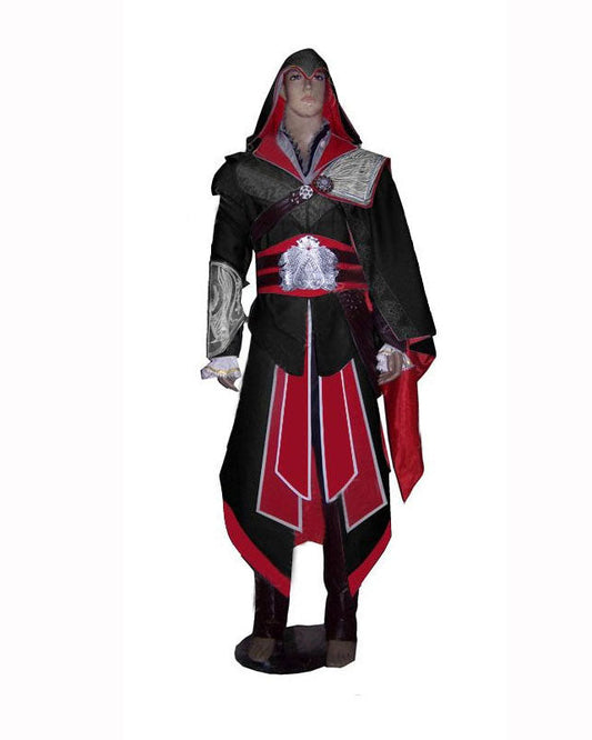 Assassins Creed 2 II Brotherhood EZIO Auditore Cosplay Costume