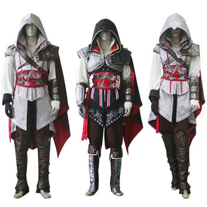 Assassin's Creed 2 Costume Ezio Auditore Cosplay Outfit