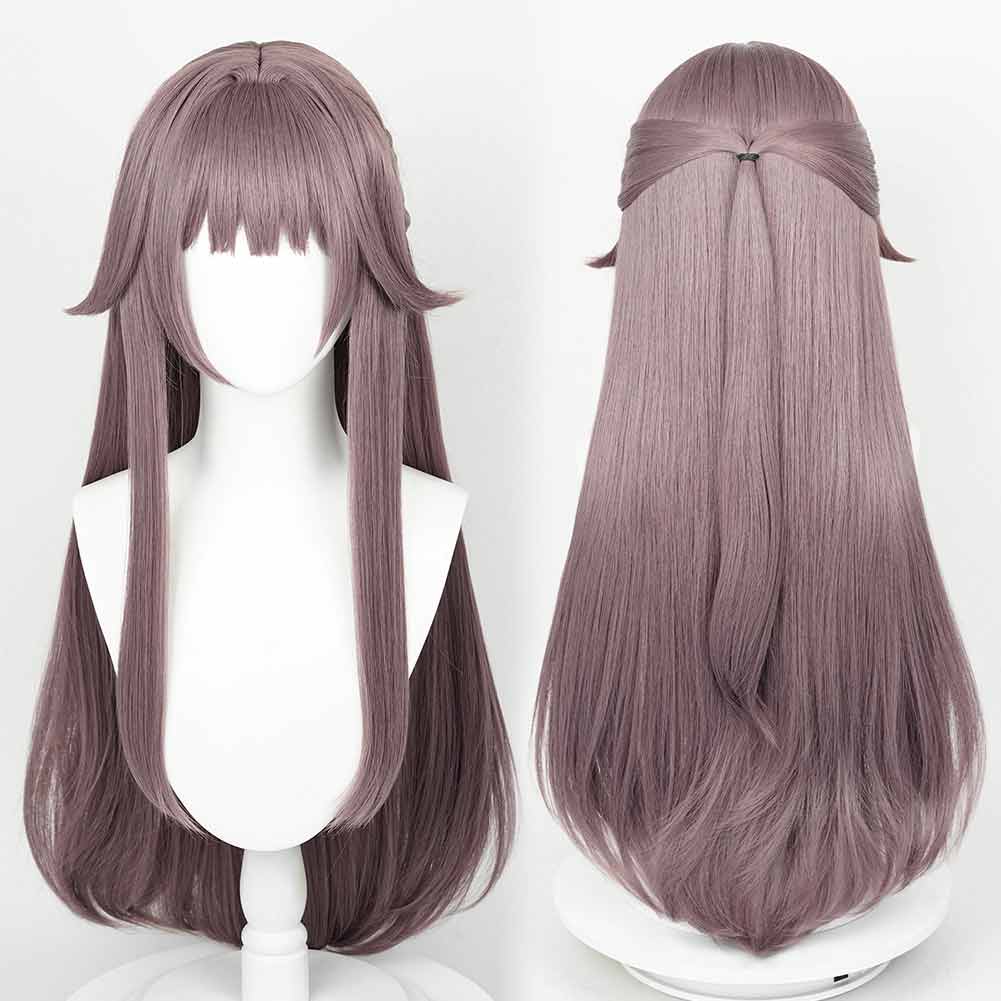 Honkai STAR RAIL Herta Cosplay Wig Heat Resistant Synthetic Hair Carnival Halloween Party Props