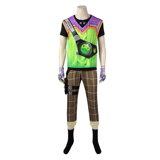 VALORANT Gekko Cosplay Costume T-shirt Pants Outfits Halloween Carnival Party Disguise Suit