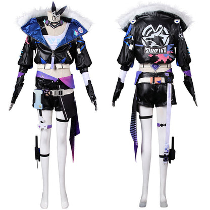 Honkai: Star Rail Silver Wolf Cosplay Costume Outfits Halloween Carnival Party Disguise Suit