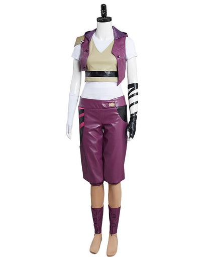 Arcane League of Legends Vi Cosplay Costume Halloween Outfit