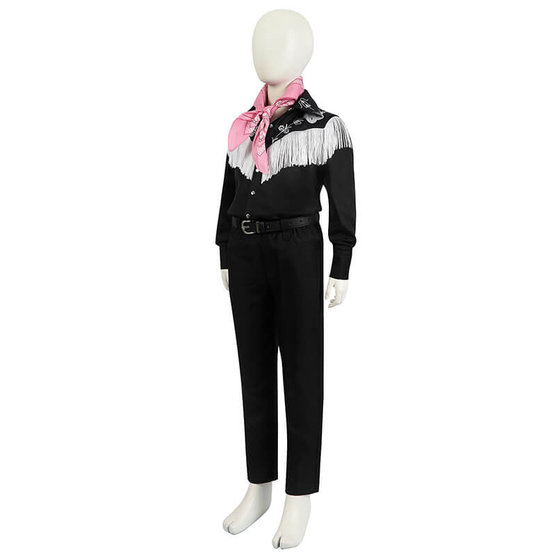 Kids Ken Cowboy Outfit 2023 Doll Movie Western Ken Cosplay Costume for Boys