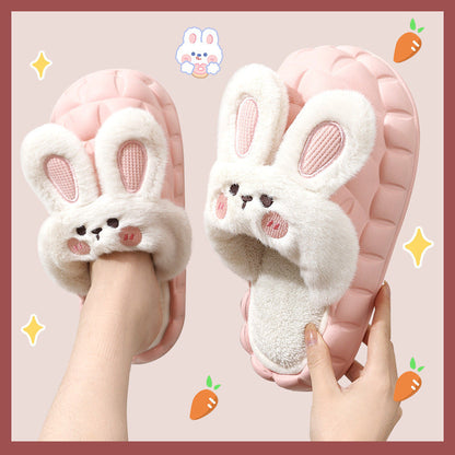 Removable Rabbit Shoes for Female