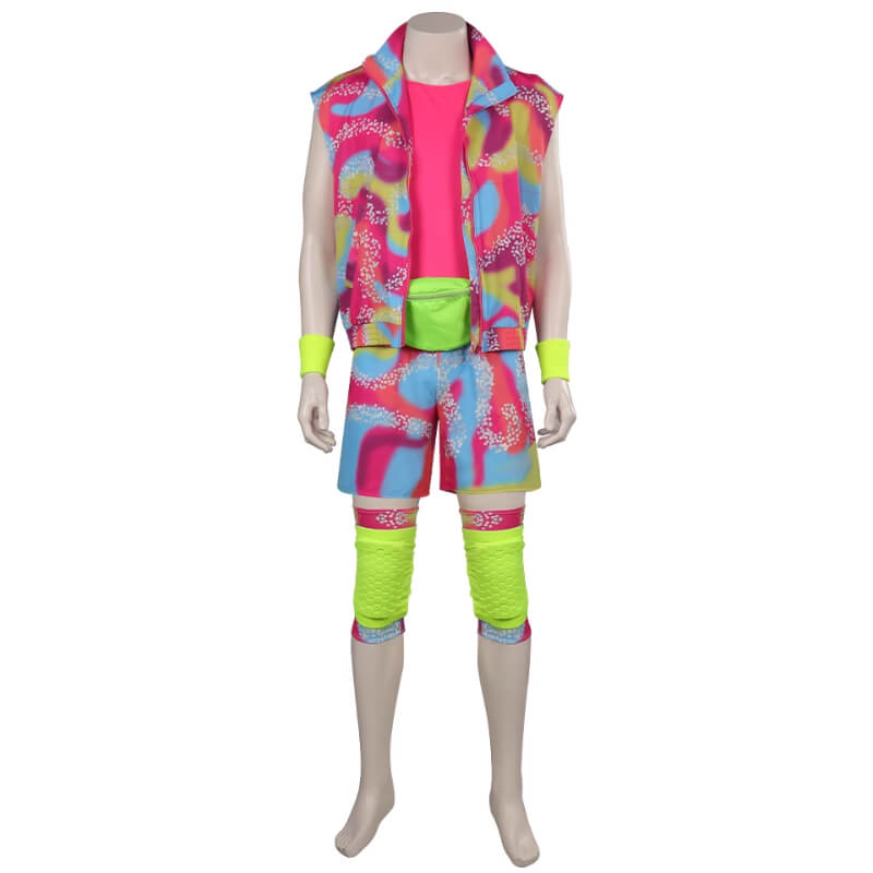 Ryan Gosling Ken Skater Outfit 2023 Doll Movie Ken Sportswear Cosplay Costume