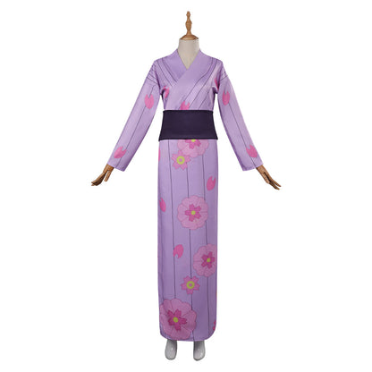 Demon Slayer Kimono Outfits Kanroji Mitsuri Cosplay Costume