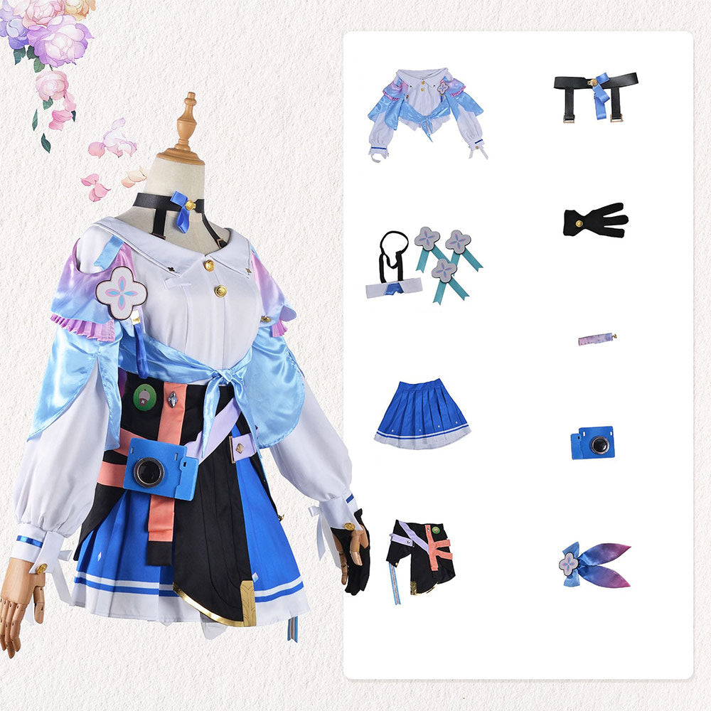 Honkai: Star Rail March 7th Cosplay Costume Halloween Carnival Party Disguise Suit