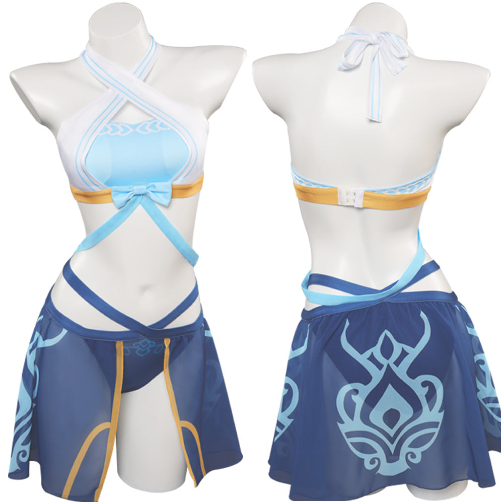 Genshin Impact Nilou Swimsuit Cosplay Costume Outfits Halloween Carnival Party Suit
