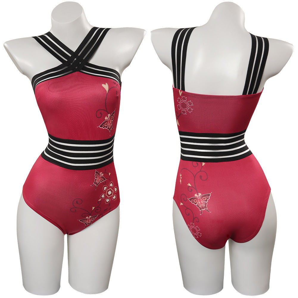 Resident Evil 4 Ada Wong Swimsuit Cosplay Costume Outfits Halloween Carnival Party Disguise Suit