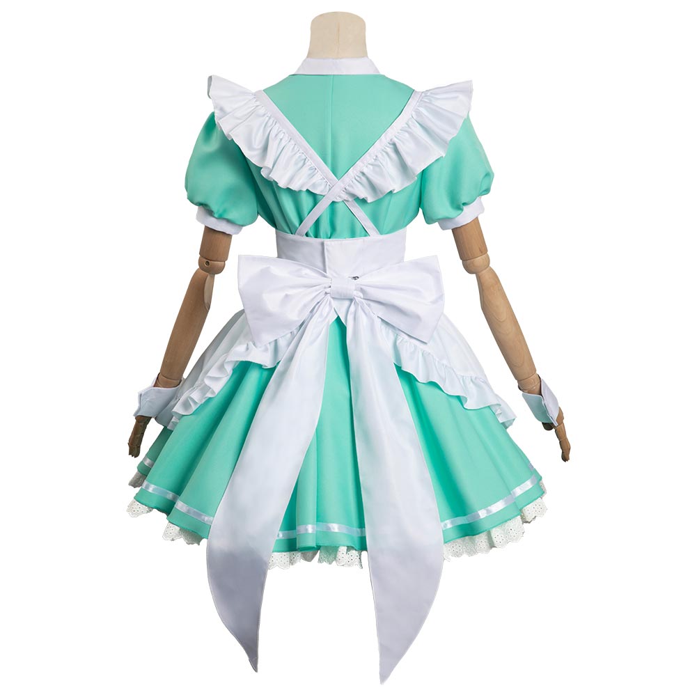 BOCCHI THE ROCK Gotou Hitori Maid Dress Outfits Halloween Carnival Cosplay Costume